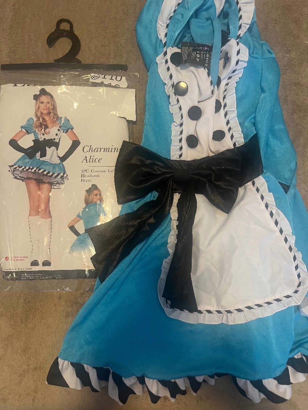 Xs Alice dress costume dress only